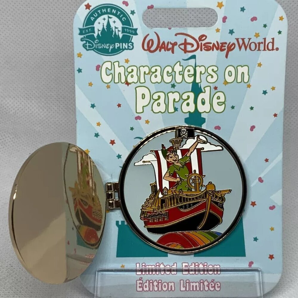 Peter Pan Walt Disney World Characters On Parade Disney Hinged LE Pin